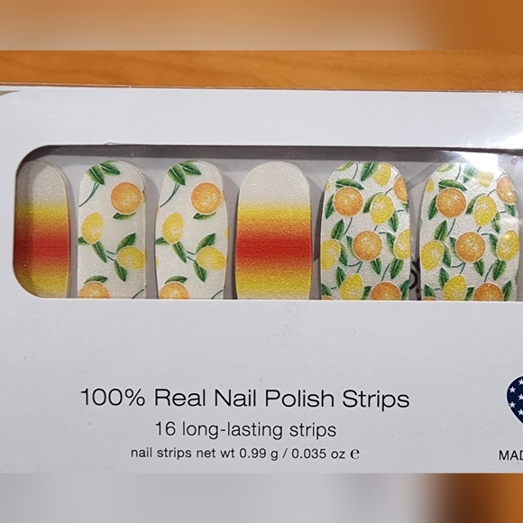 💅🏼 Color Street 💯 Real Nail Polish Strips 💅🏼 Squeeze the Day - Picture 7 of 9